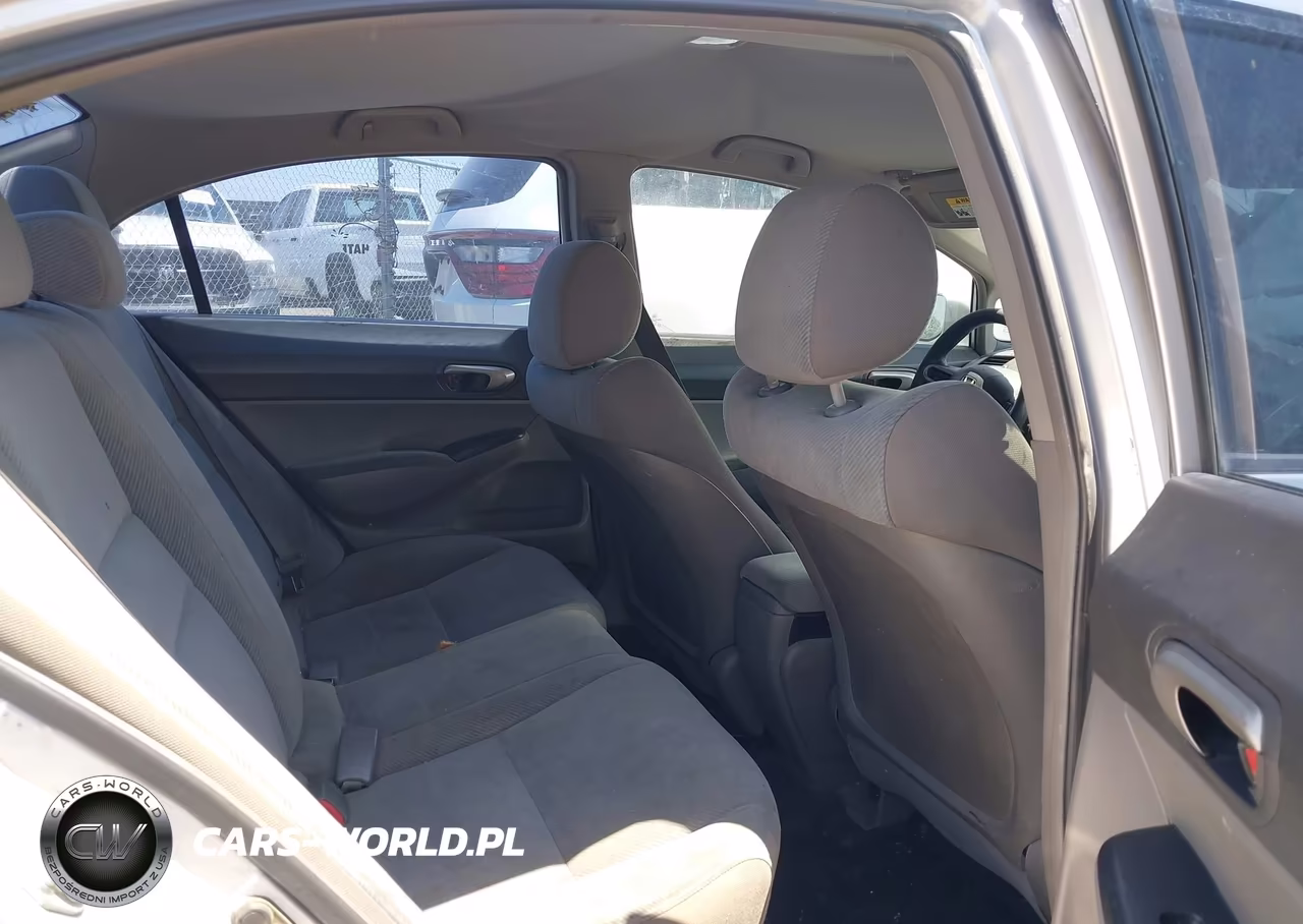 2011 Honda Civic Lx VIN:2HGFA1F55BH536829 - 8