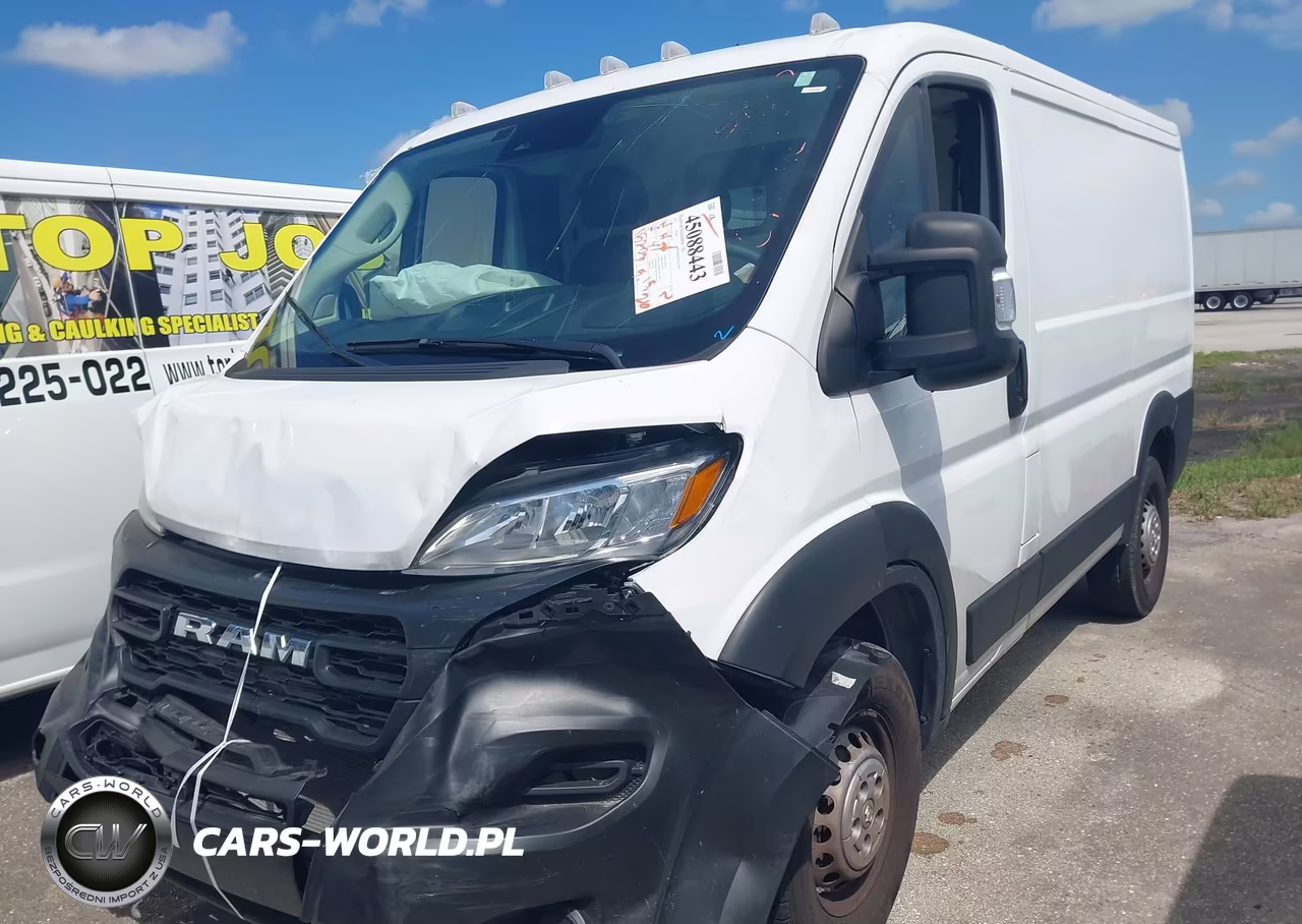 2025 Ram Promaster 1500 Tradesman Low Roof 118 Wb W-Pass Seat VIN:3C6LRVNG3SE545102 - 2