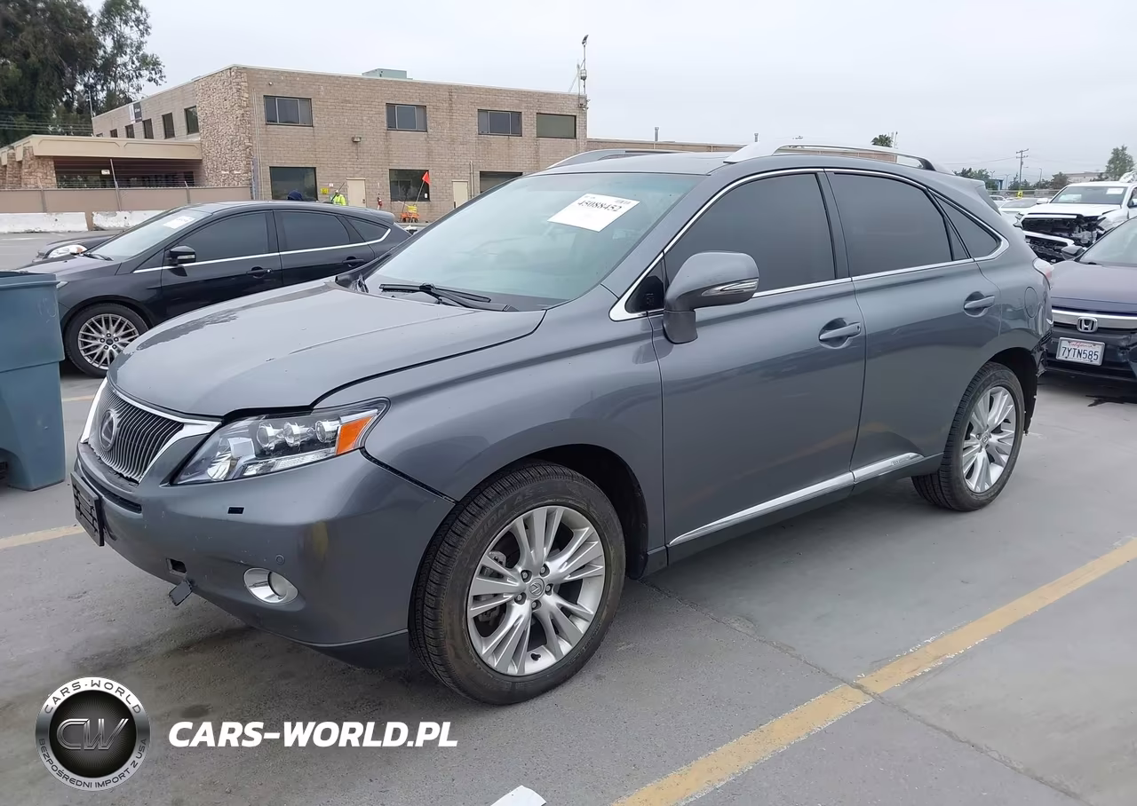 2012 Lexus Rx 450H VIN:JTJBC1BAXC2434749 - 2