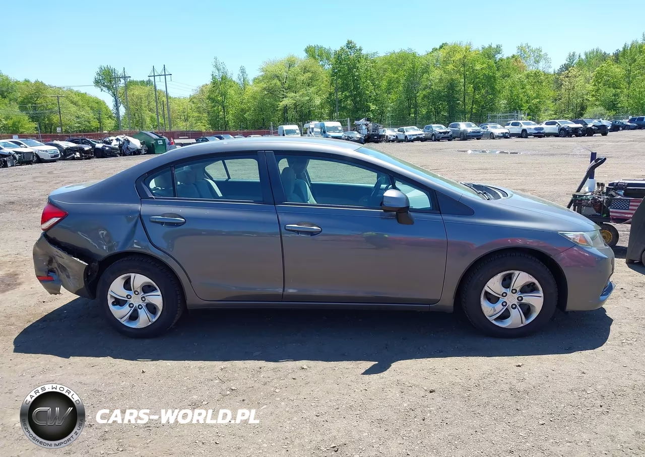 2013 Honda Civic Lx VIN:2HGFB2F51DH551687 - 13