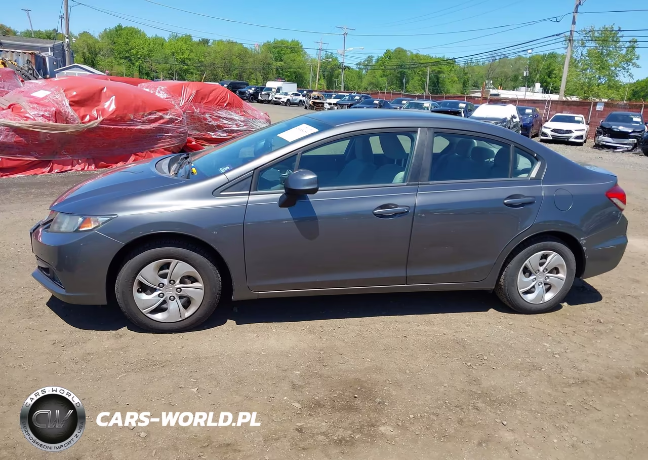 2013 Honda Civic Lx VIN:2HGFB2F51DH551687 - 14