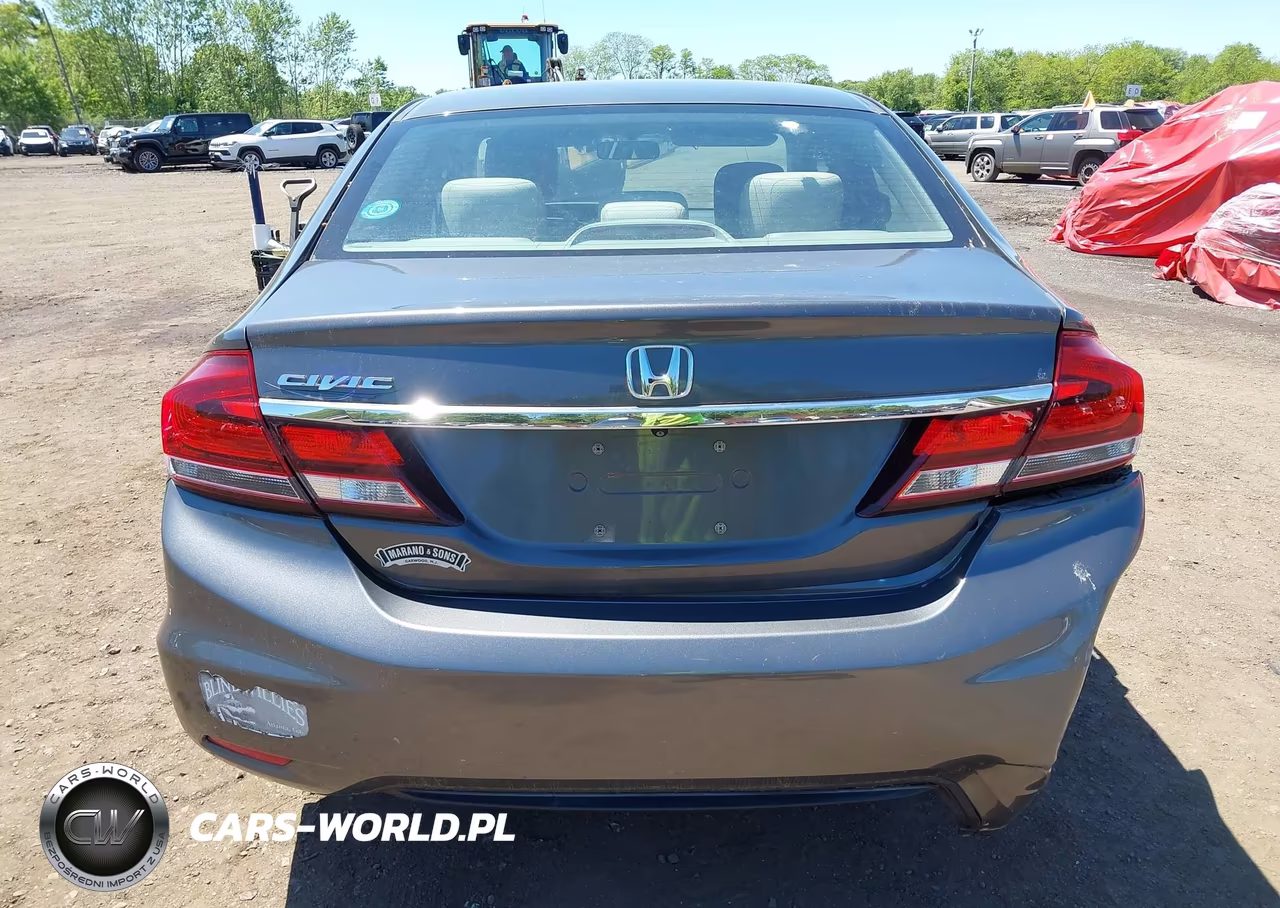 2013 Honda Civic Lx VIN:2HGFB2F51DH551687 - 16