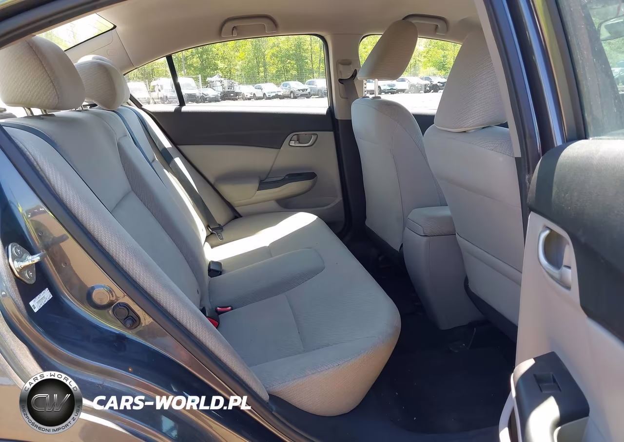 2013 Honda Civic Lx VIN:2HGFB2F51DH551687 - 8