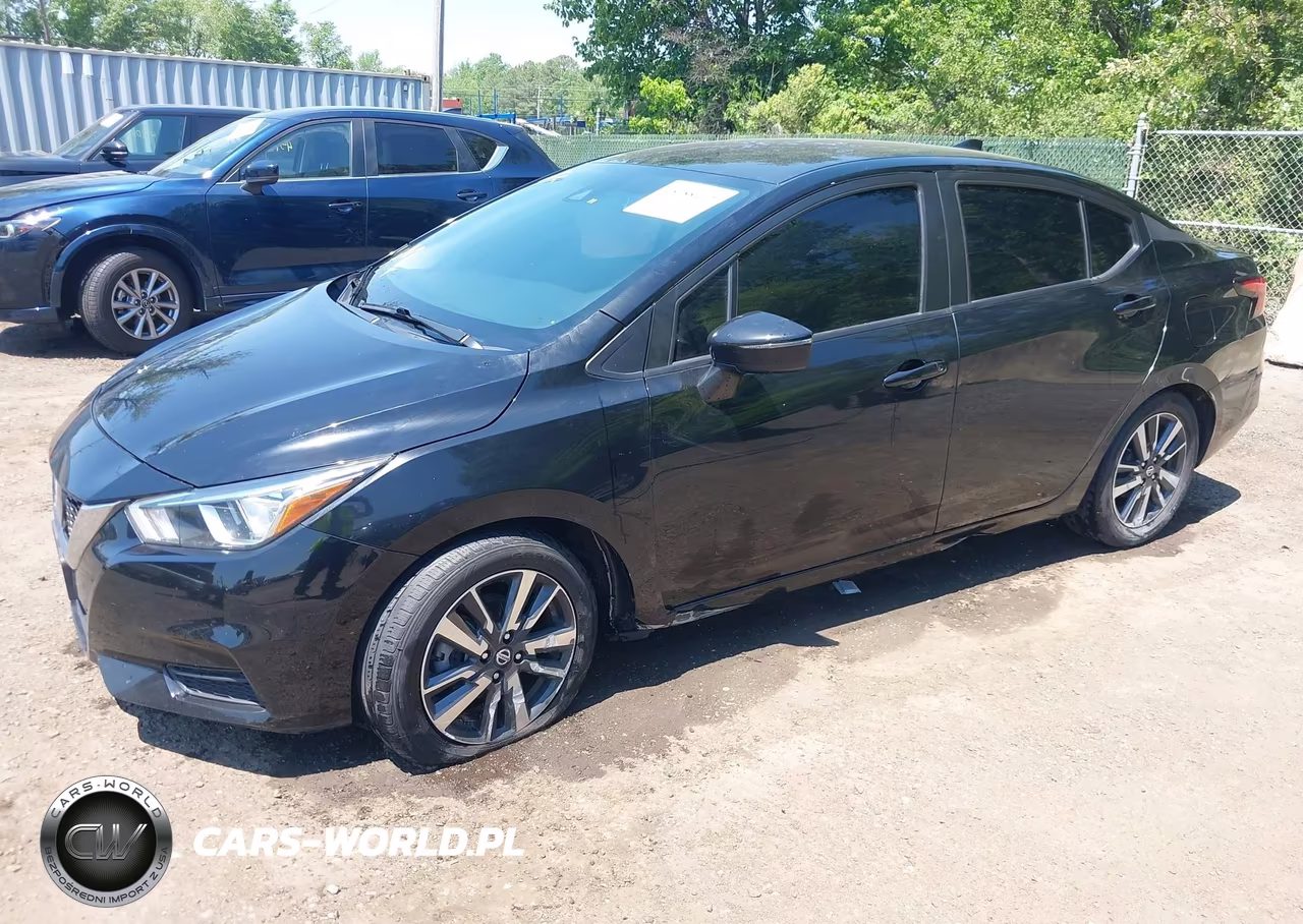 2021 Nissan Versa Sv Xtronic Cvt VIN:3N1CN8EV4ML873702 - 2