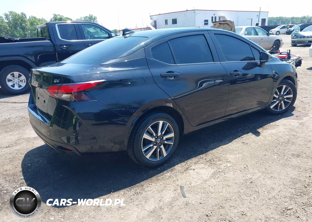 2021 Nissan Versa Sv Xtronic Cvt VIN:3N1CN8EV4ML873702 - 4