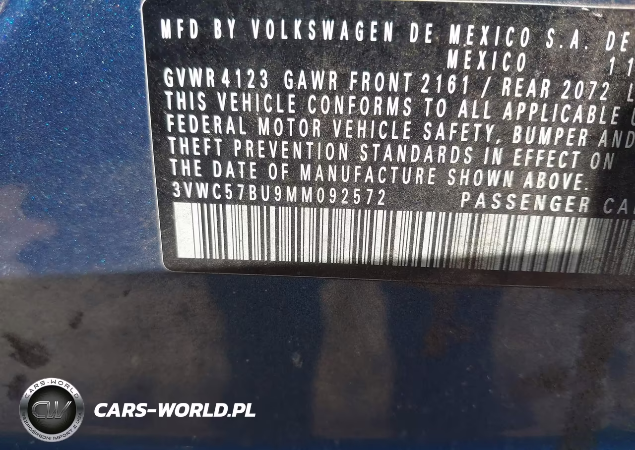2021 Volkswagen Jetta 1.4T R-Line-1.4T S-1.4T Se VIN:3VWC57BU9MM092572 - 9