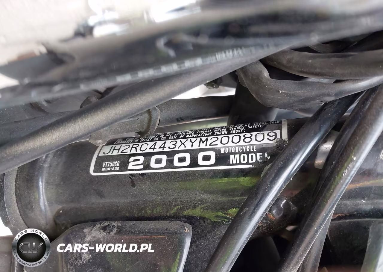 2000 Honda Vt750 Cd VIN:JH2RC443XYM200809 - 10