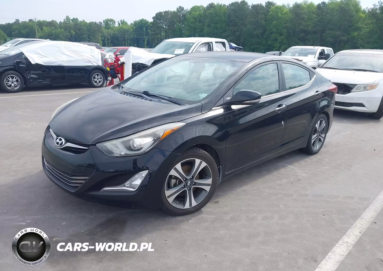 2016 Hyundai Elantra Sport VIN:KMHDH4AH5GU552064 - 2