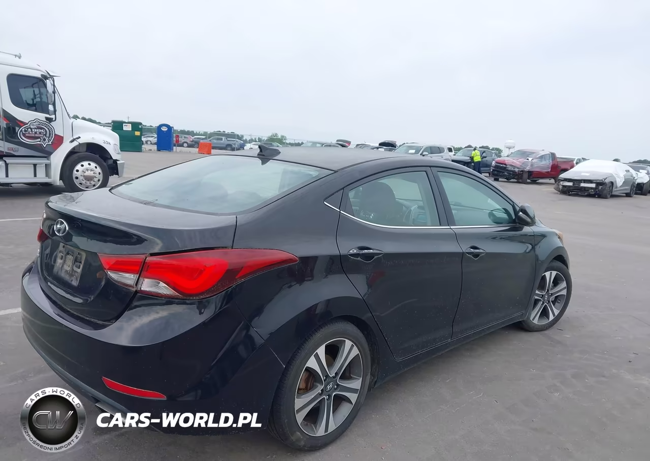 2016 Hyundai Elantra Sport VIN:KMHDH4AH5GU552064 - 4