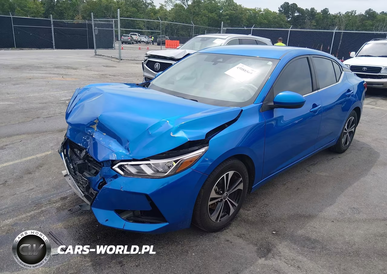 2022 Nissan Sentra Sv Xtronic Cvt VIN:3N1AB8CV4NY271177 - 2