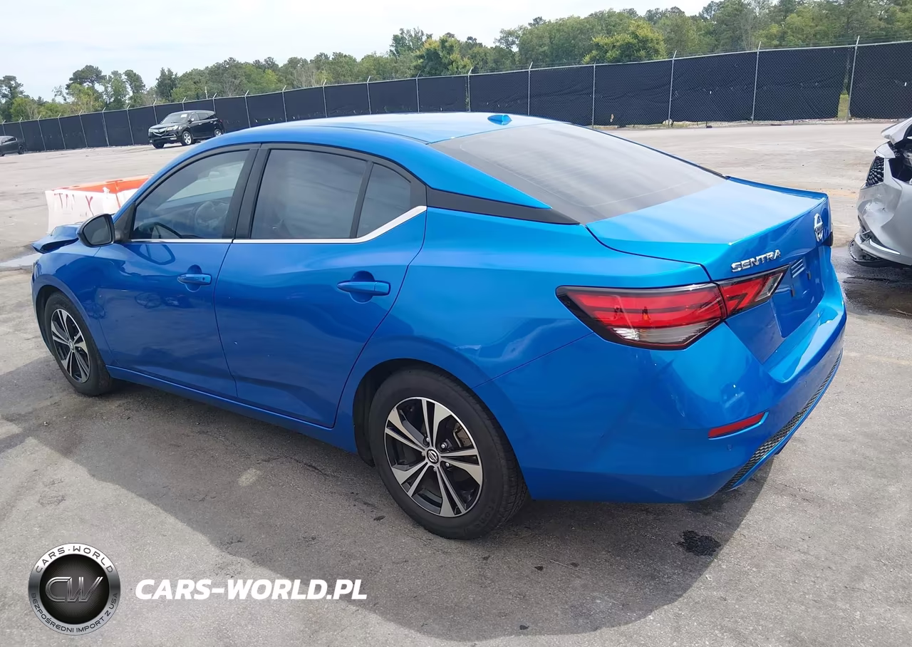 2022 Nissan Sentra Sv Xtronic Cvt VIN:3N1AB8CV4NY271177 - 3