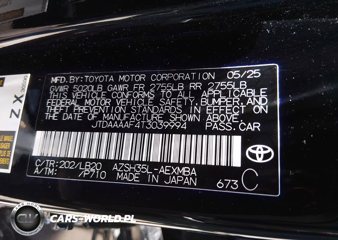 2026 Toyota Crown Nightshade Edition VIN:JTDAAAAF4T3039994 - 9
