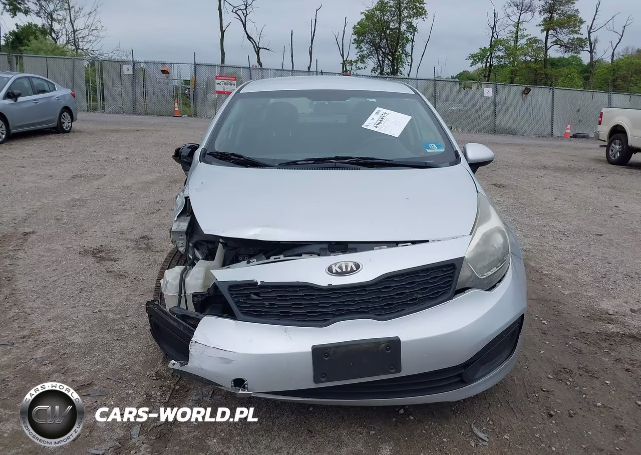 2013 Kia Rio Lx VIN:KNADM4A36D6178324 - 12