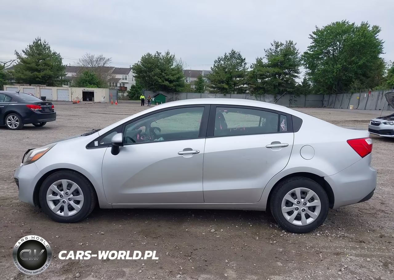 2013 Kia Rio Lx VIN:KNADM4A36D6178324 - 14