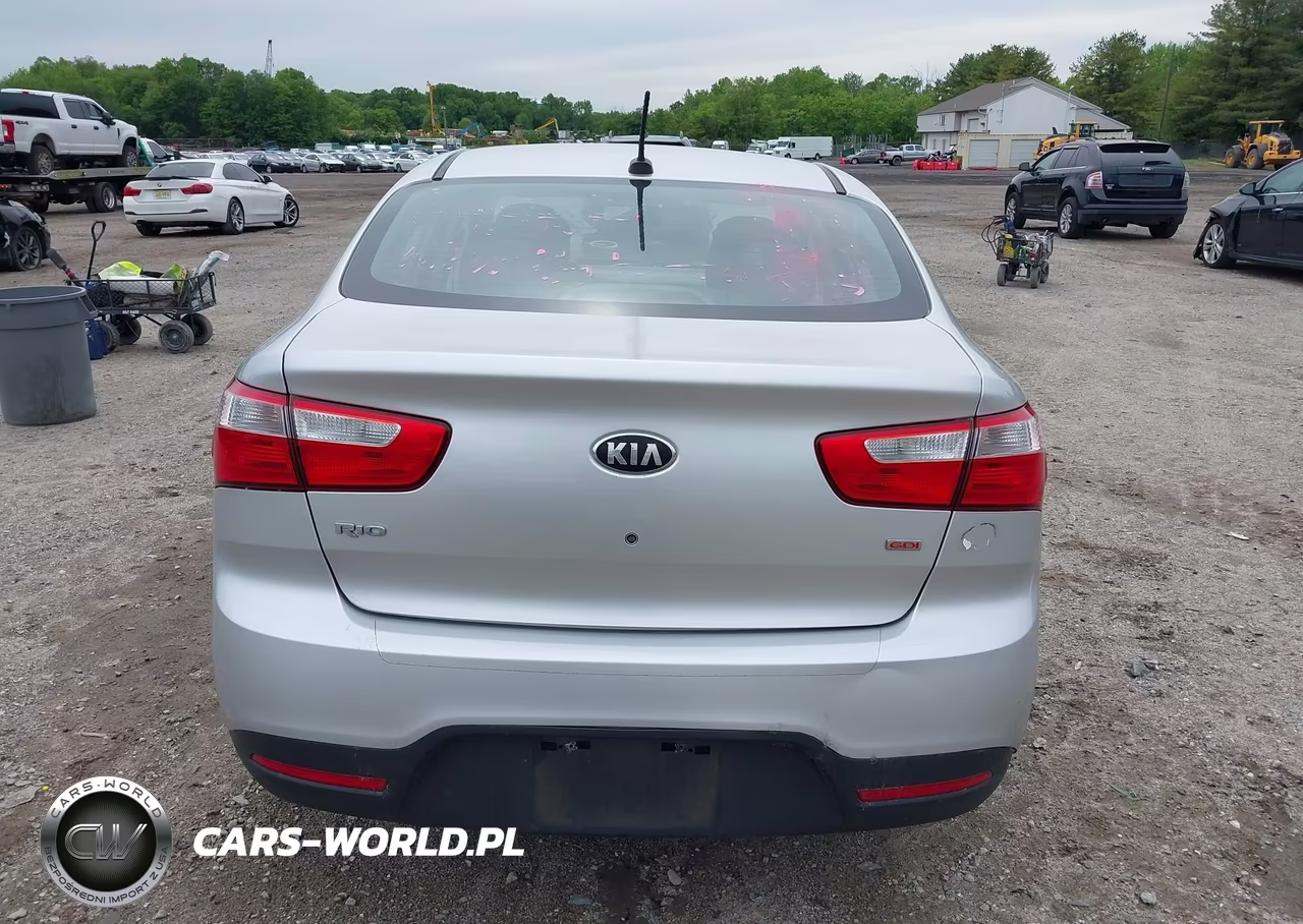 2013 Kia Rio Lx VIN:KNADM4A36D6178324 - 16