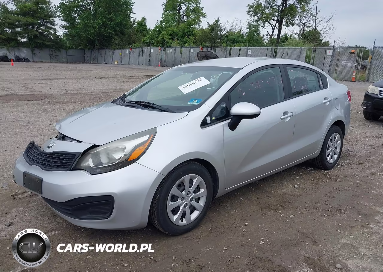 2013 Kia Rio Lx VIN:KNADM4A36D6178324 - 2