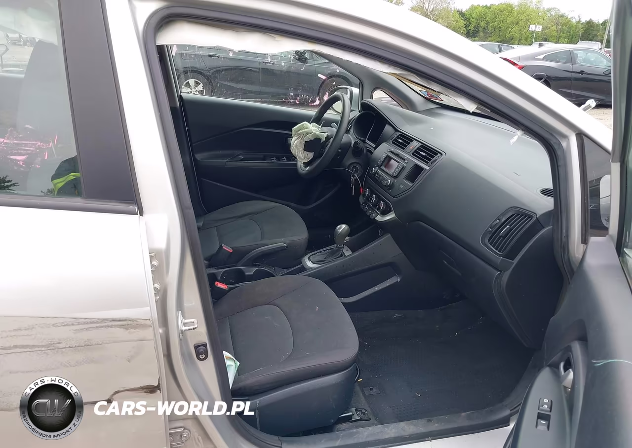 2013 Kia Rio Lx VIN:KNADM4A36D6178324 - 5
