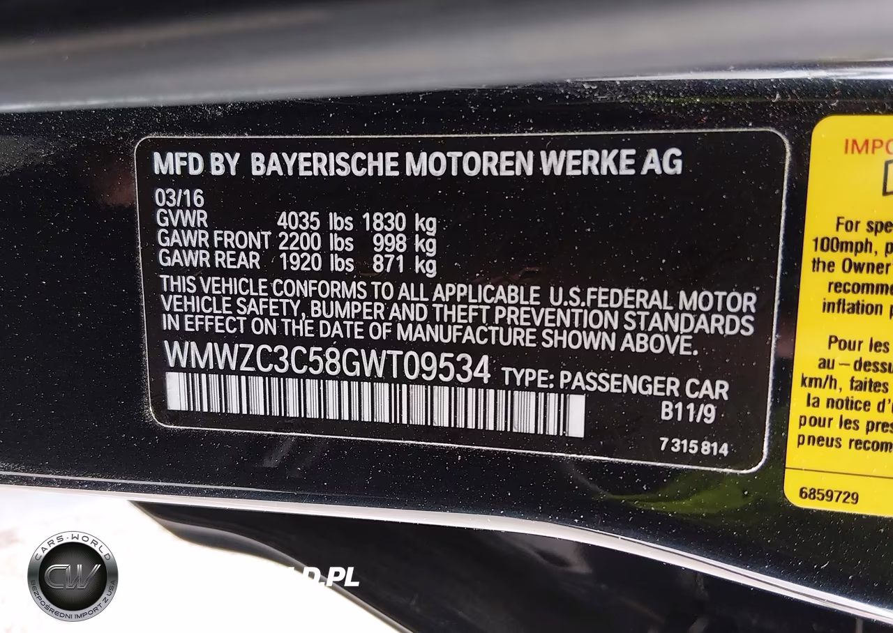 2016 Mini Countryman Cooper S VIN:WMWZC3C58GWT09534 - 9