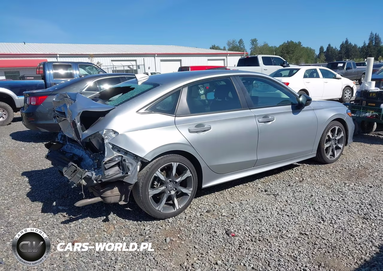 2025 Honda Civic Hybrid Sport-Sport Touring VIN:2HGFE4F84SH323936 - 4
