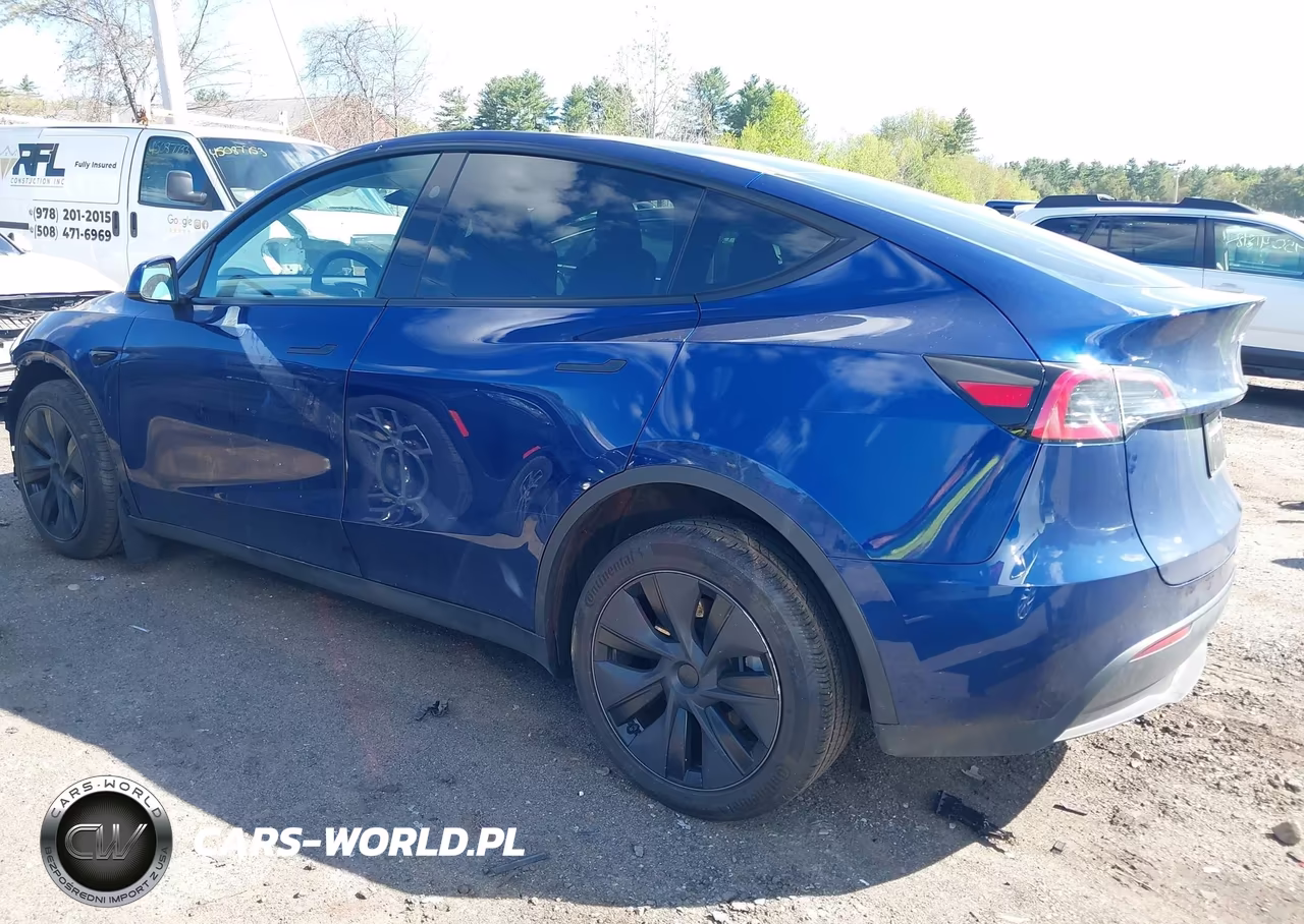 2025 Tesla Model Y Long Range Dual Motor All-Wheel Drive VIN:7SAYGDEE0SF293545 - 3