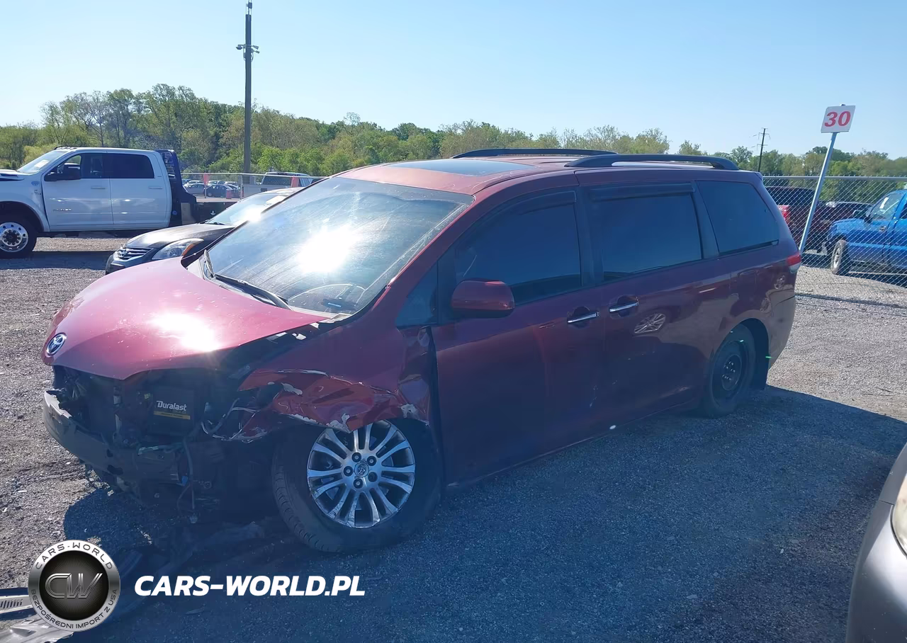 2011 Toyota Sienna Xle V6 VIN:5TDYK3DC7BS114760 - 2