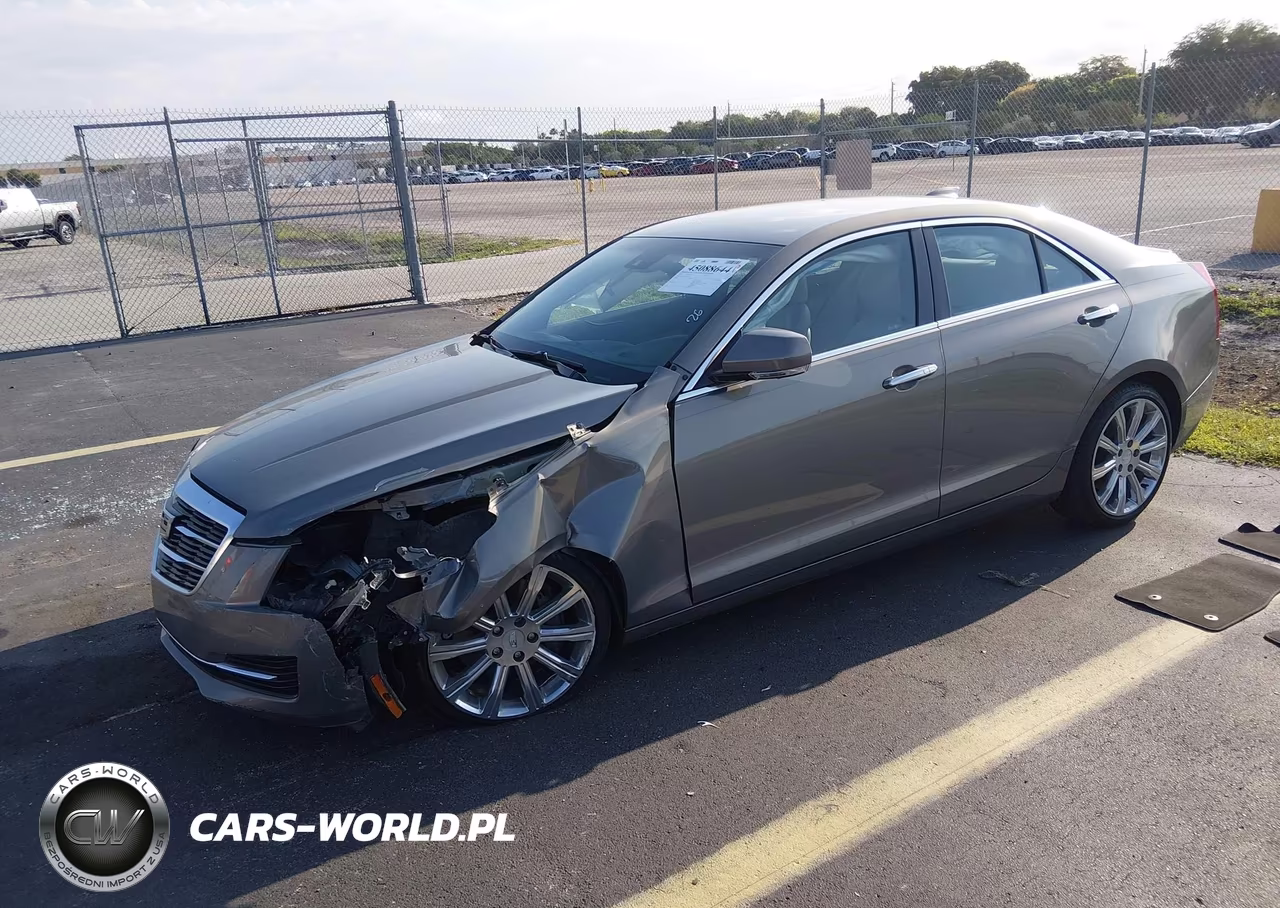 2017 Cadillac Ats Luxury VIN:1G6AB5SX3H0127572 - 2