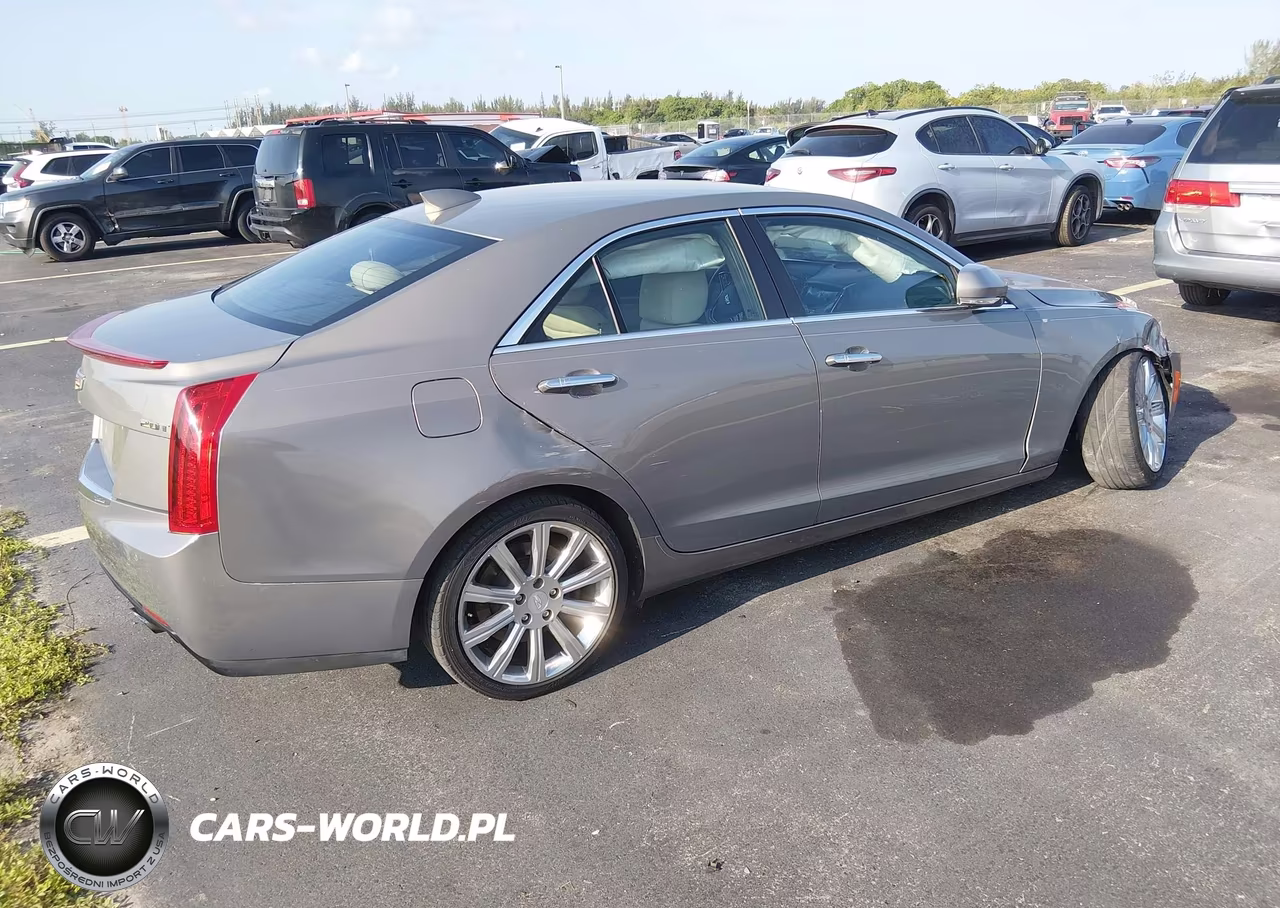 2017 Cadillac Ats Luxury VIN:1G6AB5SX3H0127572 - 4