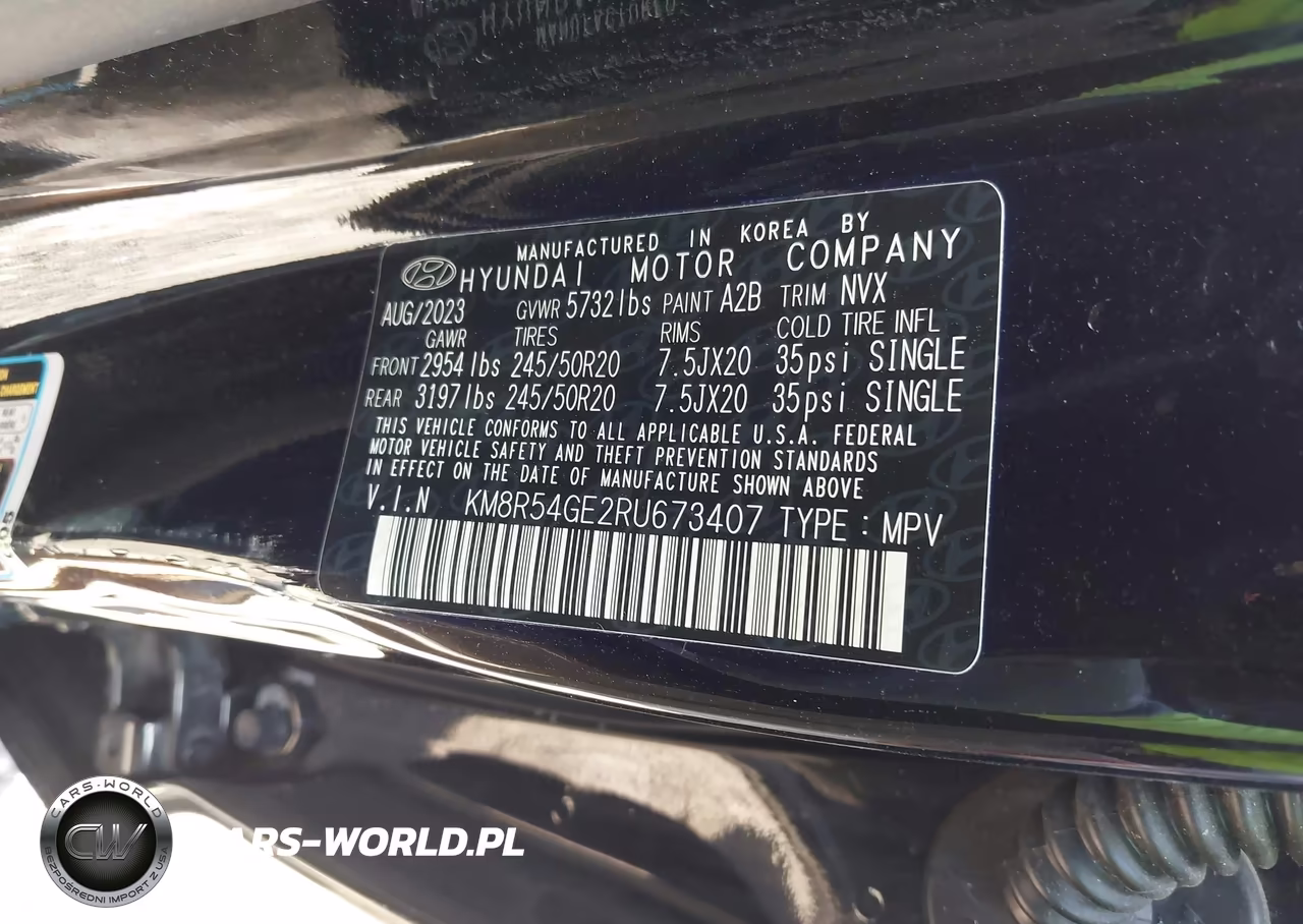 2024 Hyundai Palisade Limited VIN:KM8R54GE2RU673407 - 9