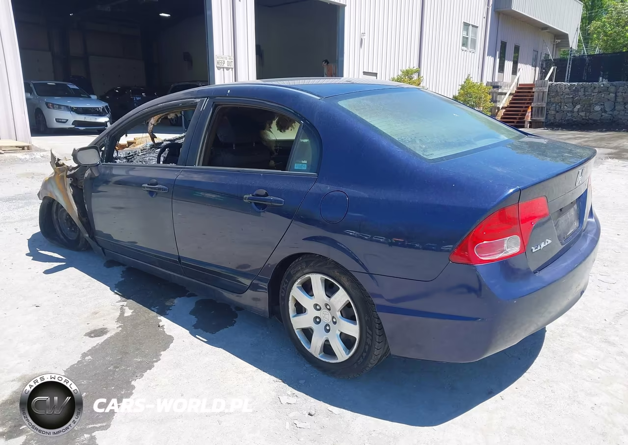 2007 Honda Civic Lx VIN:1HGFA16577L104348 - 3