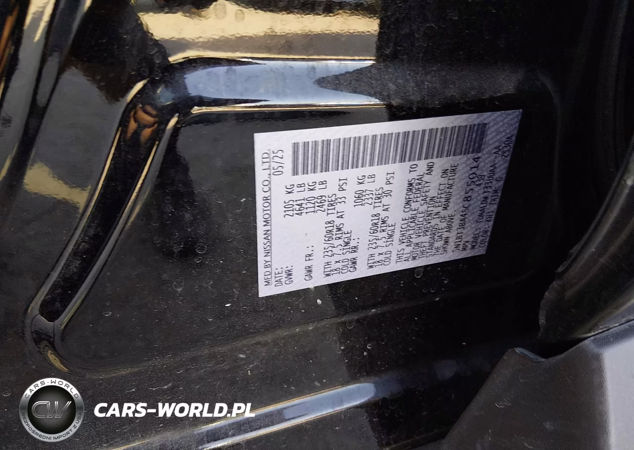 2025 Nissan Rogue Sv Fwd VIN:5N1BT3BA4SC855014 - 9