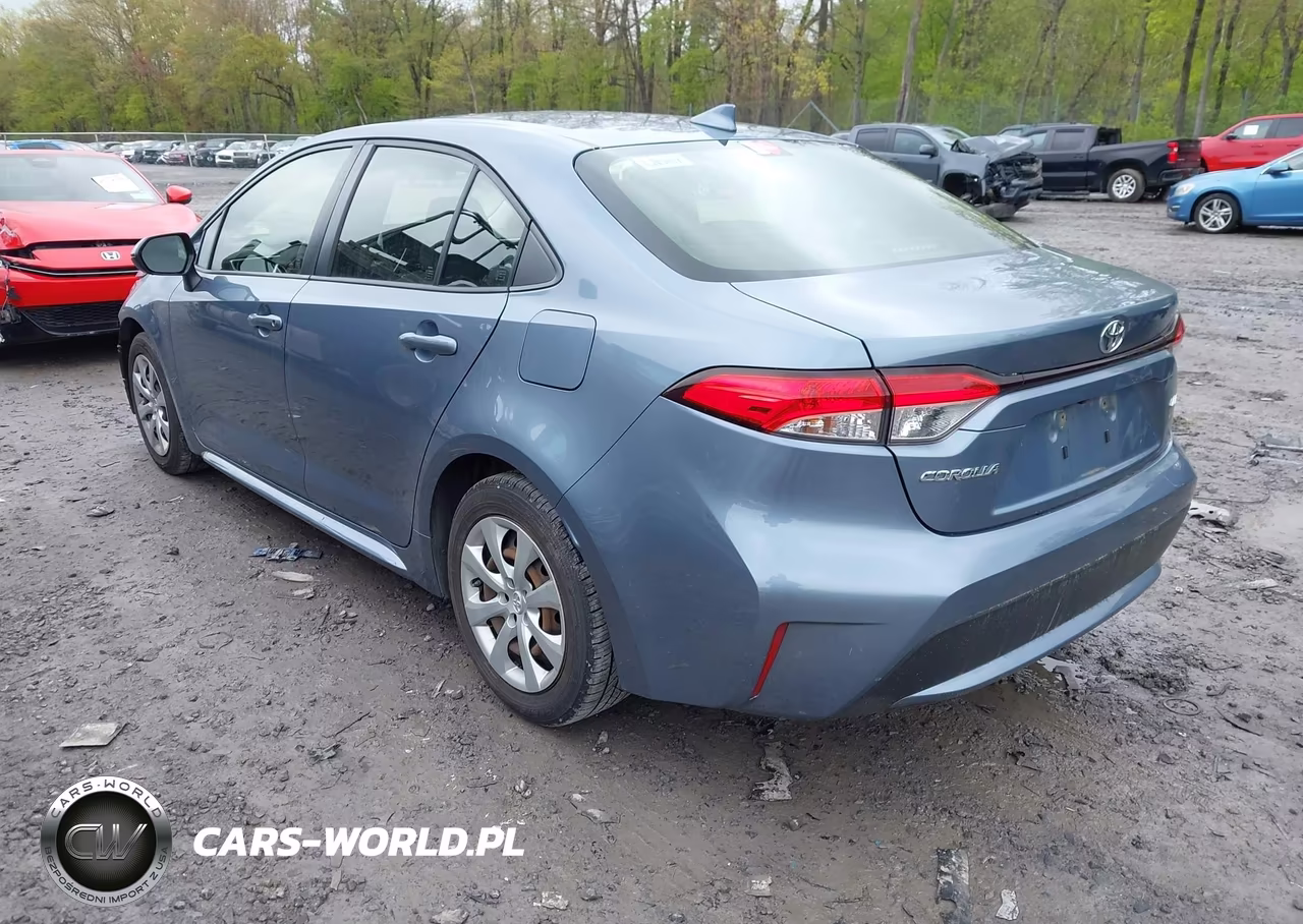 2020 Toyota Corolla Le VIN:JTDEPRAE1LJ007375 - 3