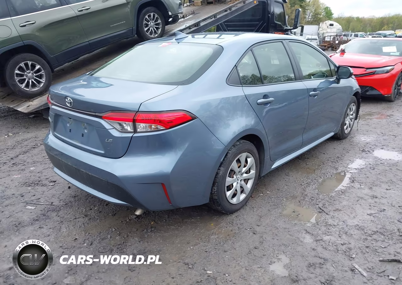 2020 Toyota Corolla Le VIN:JTDEPRAE1LJ007375 - 4
