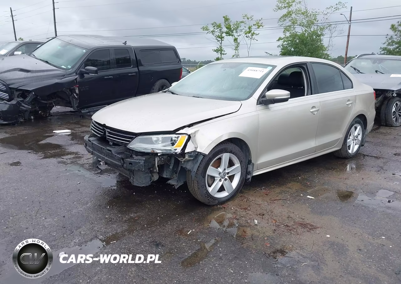 2013 Volkswagen Jetta 2.0L Tdi VIN:3VWLL7AJ8DM202380 - 2