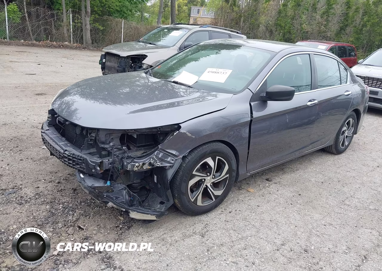 2017 Honda Accord Lx VIN:1HGCR2F37HA035626 - 2