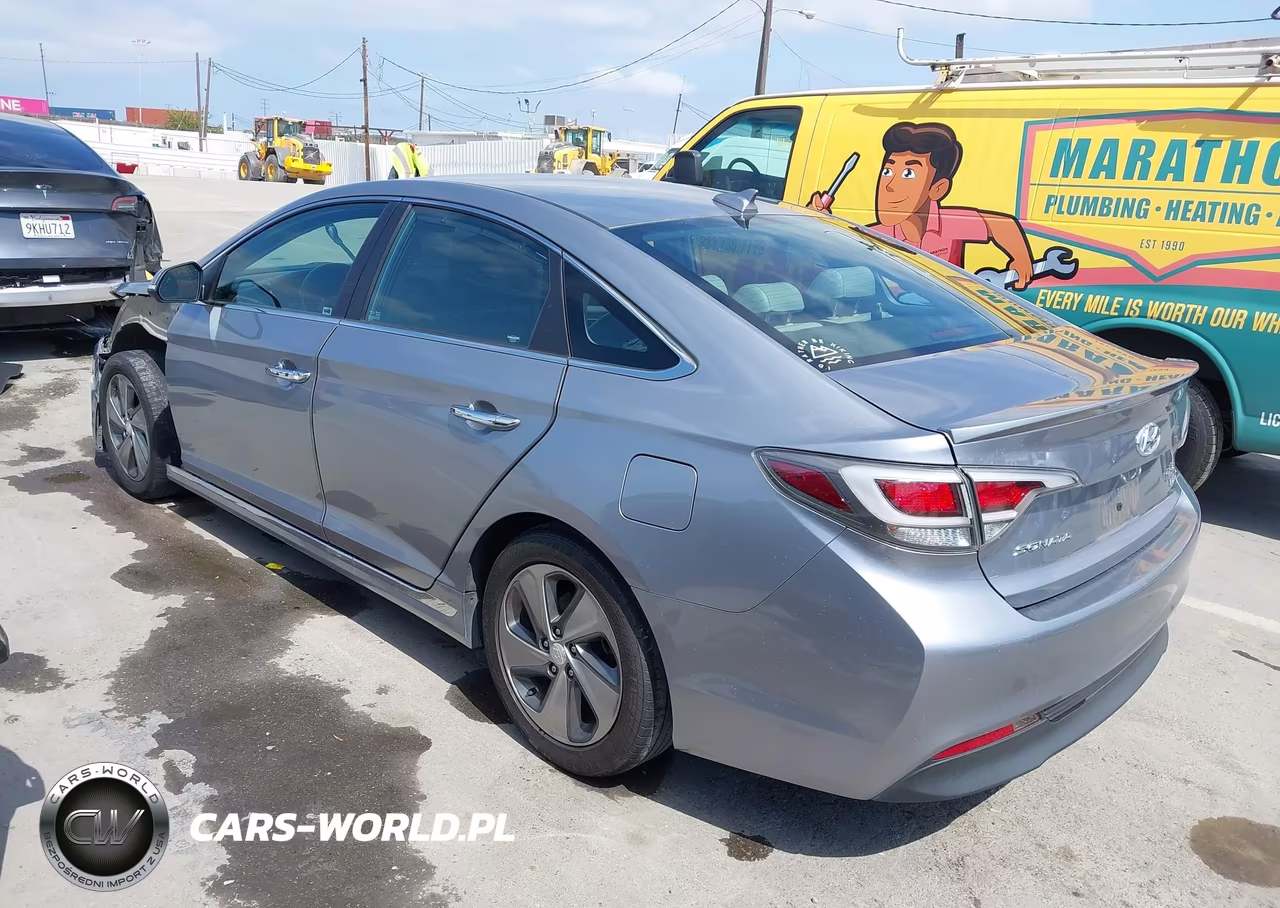 2017 Hyundai Sonata Hybrid Limited VIN:KMHE34L14HA050961 - 3