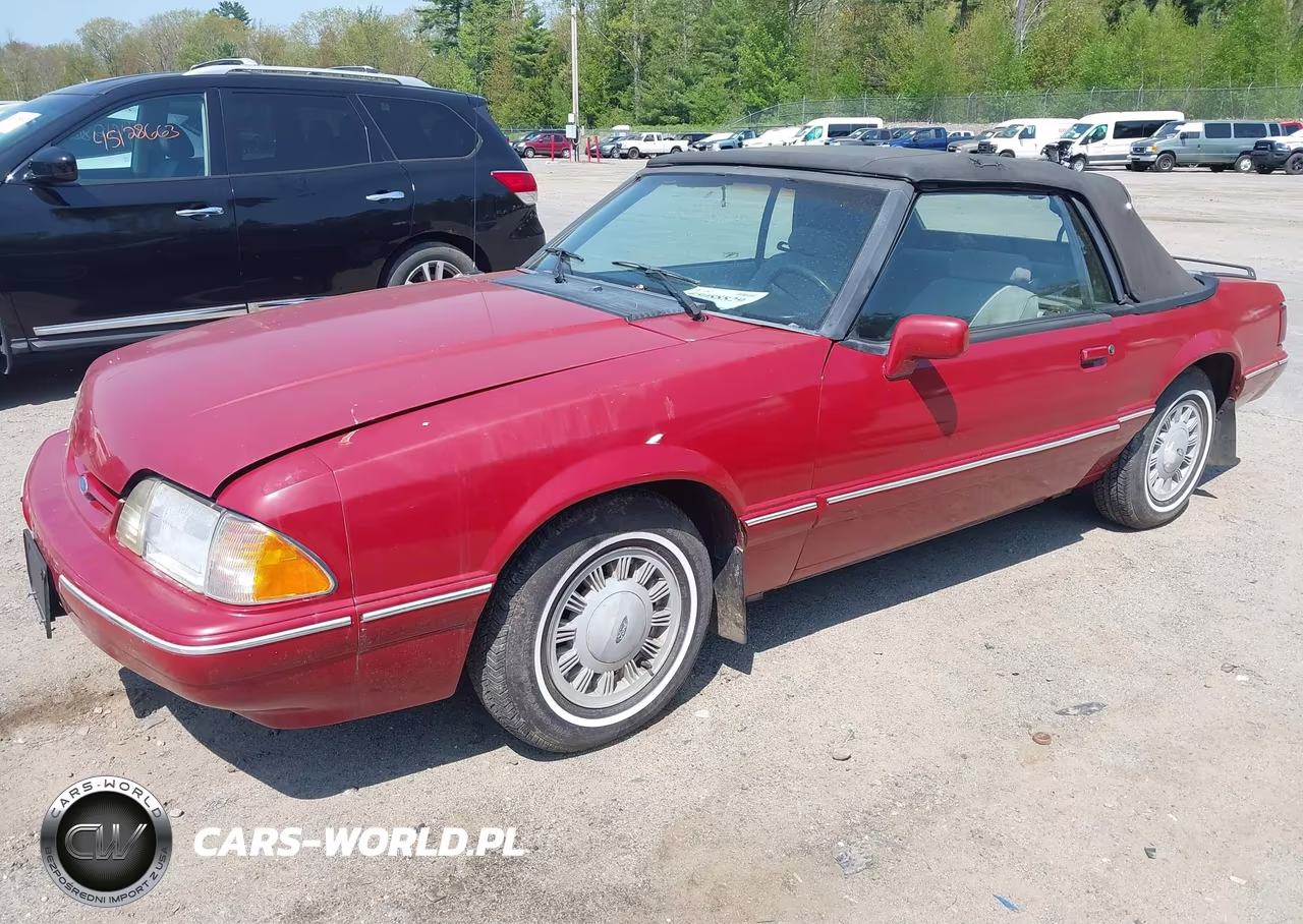 1990 Ford Mustang Lx VIN:1FACP44A7LF215515 - 2