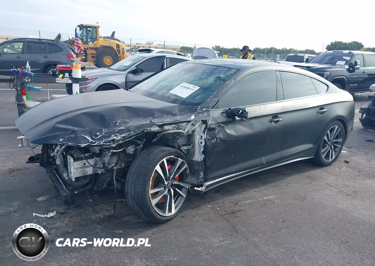 2023 Audi S5 Sportback Premium Plus Tfsi Quattro Tiptronic VIN:WAUC4CF52PA011881 - 2