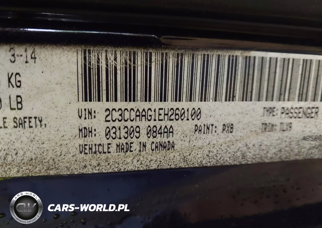 2014 Chrysler 300 VIN:2C3CCAAG1EH260100 - 9