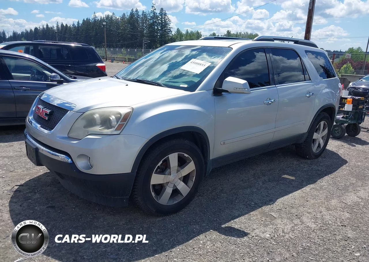 2009 GMC Acadia Slt-2 VIN:1GKEV33DX9J101856 - 2
