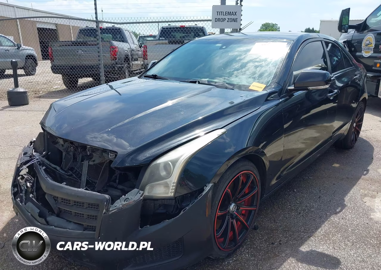 2013 Cadillac Ats Luxury VIN:1G6AB5RXXD0134437 - 2