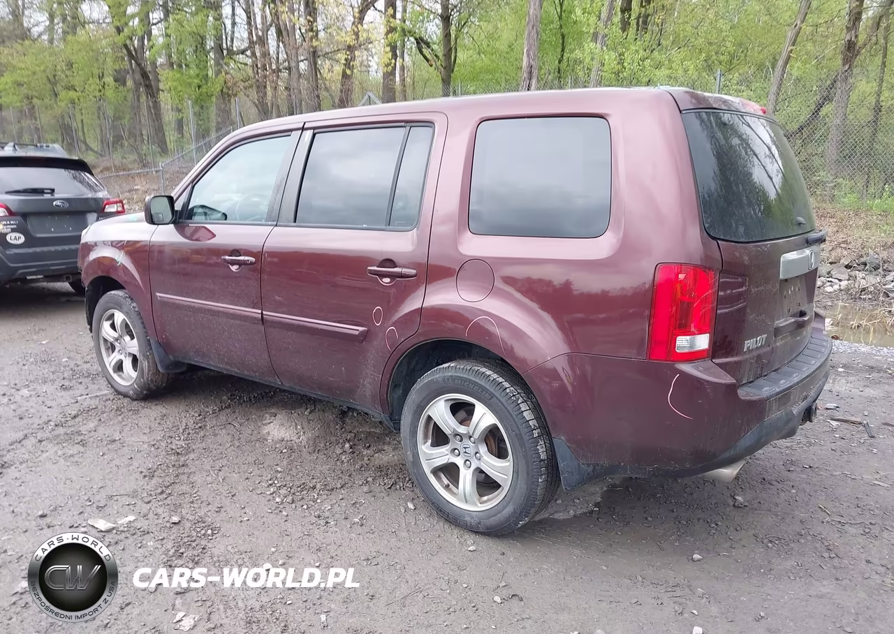 2013 Honda Pilot Ex-L VIN:5FNYF4H50DB033337 - 3