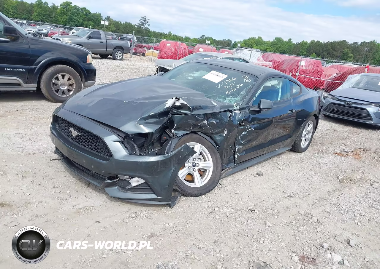 2015 Ford Mustang V6 VIN:1FA6P8AM2F5377906 - 2