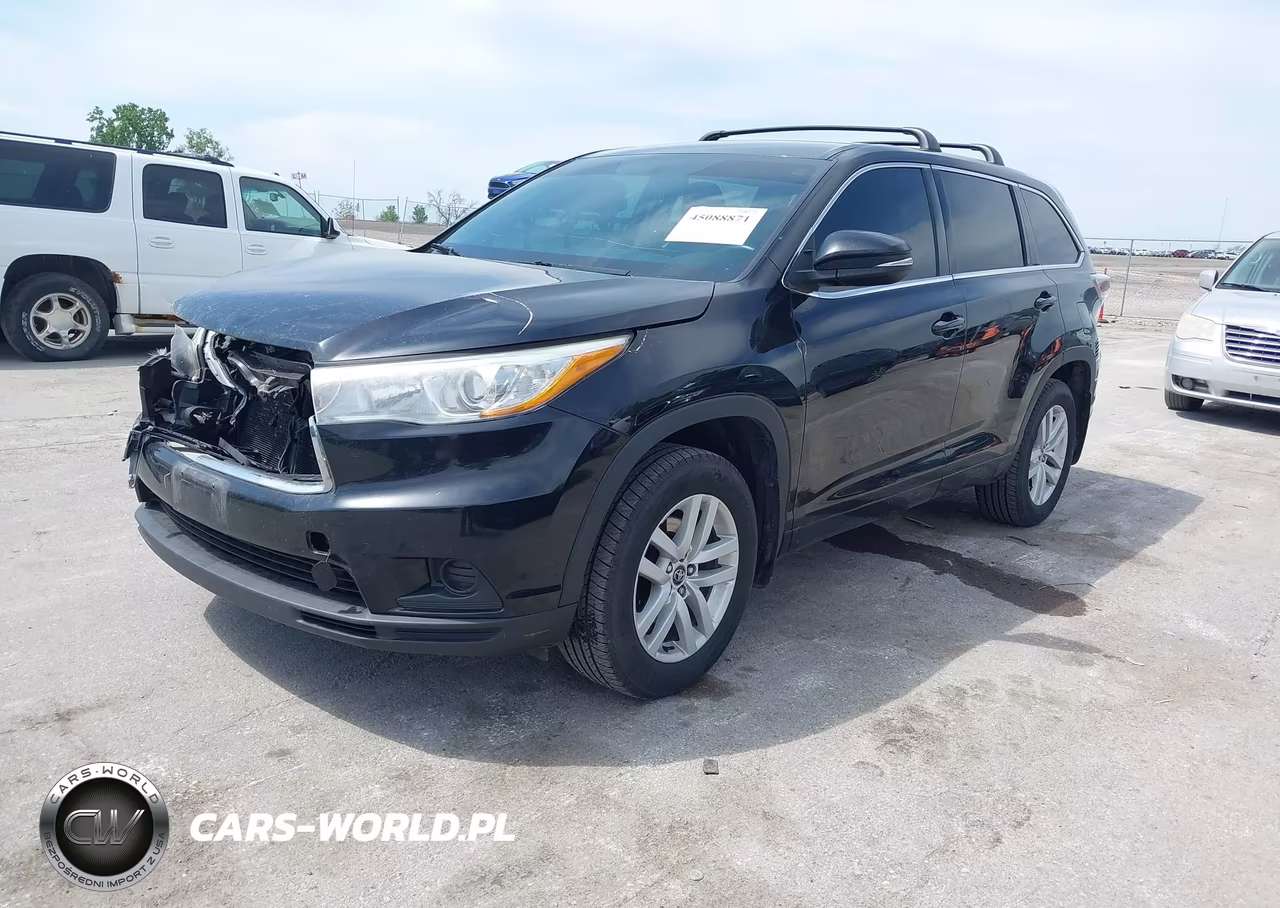2016 Toyota Highlander Le V6 VIN:5TDBKRFH3GS300546 - 2