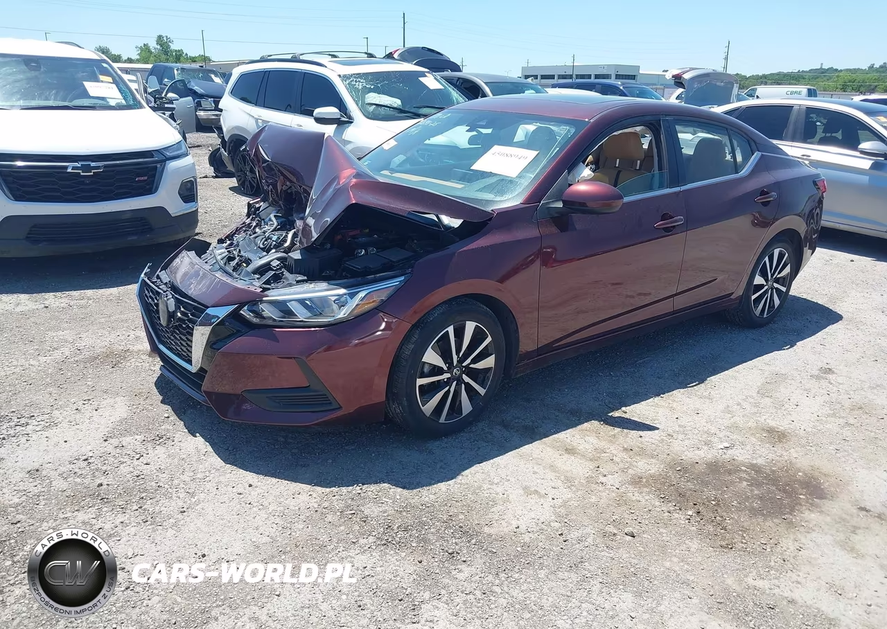 2023 Nissan Sentra Sv Xtronic Cvt VIN:3N1AB8CVXPY277293 - 2