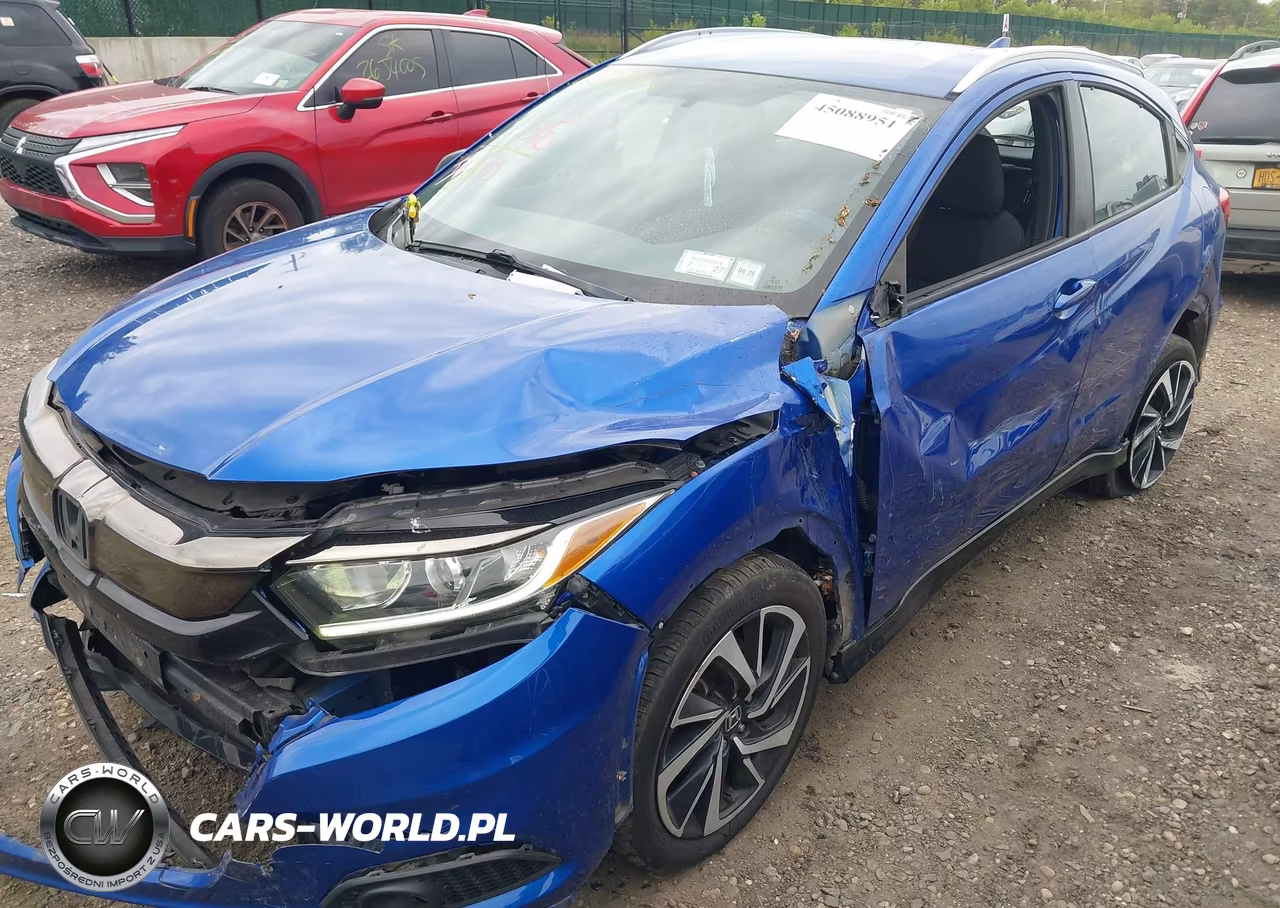 2019 Honda Hr-V Sport VIN:3CZRU6H10KG722783 - 2