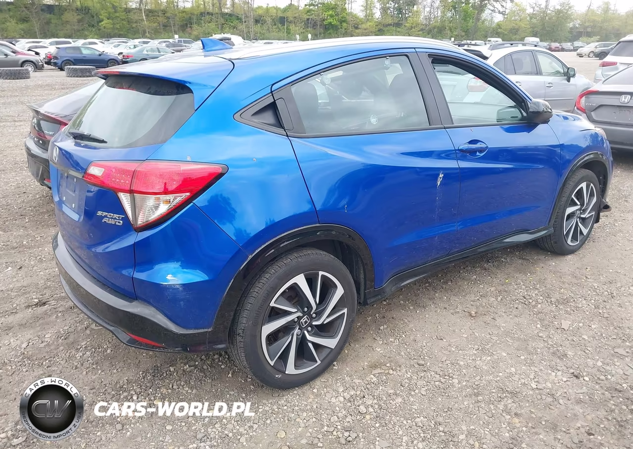 2019 Honda Hr-V Sport VIN:3CZRU6H10KG722783 - 4