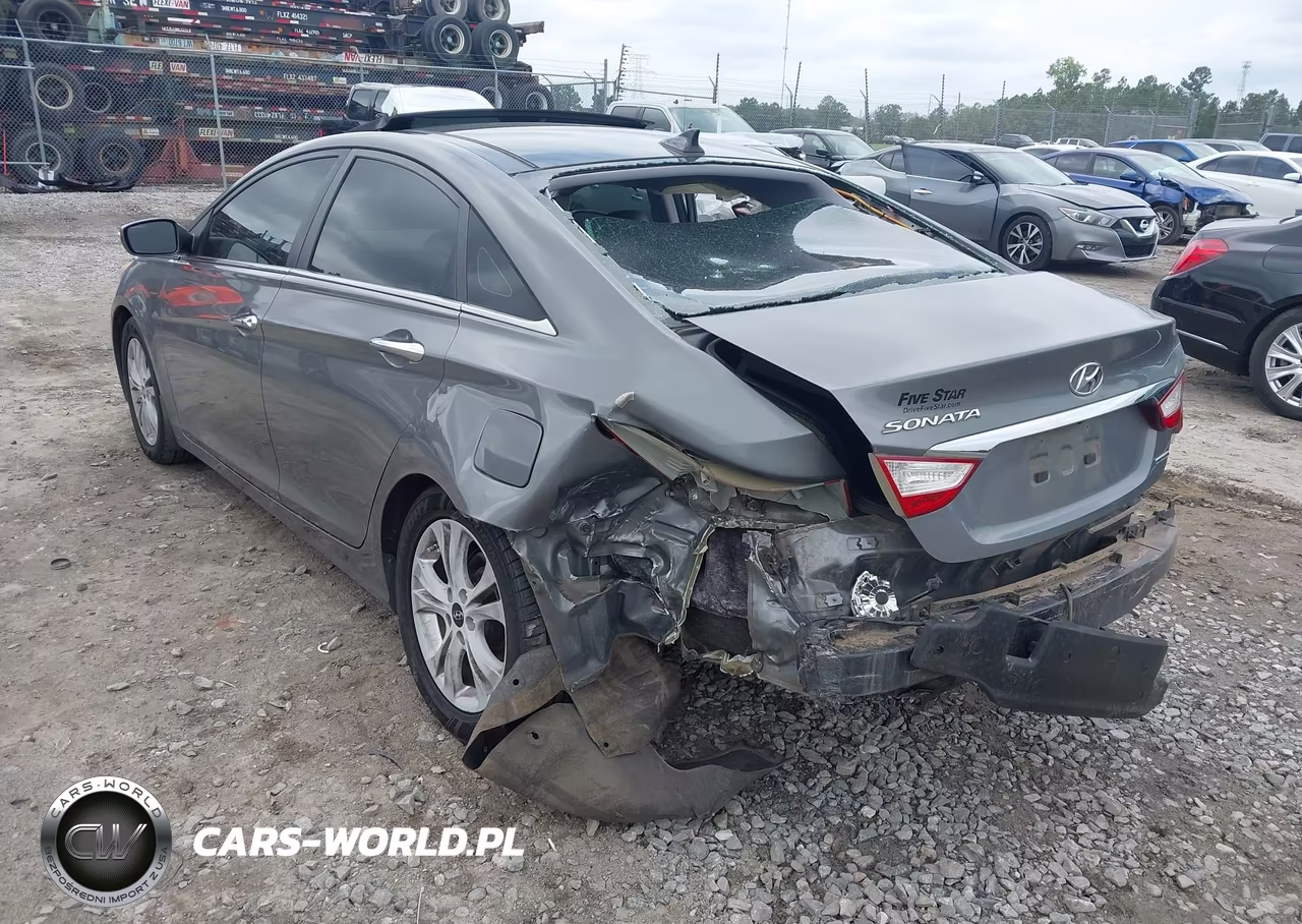 2013 Hyundai Sonata Limited VIN:5NPEC4AC4DH806686 - 3