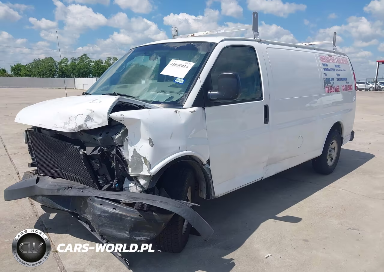 2007 Chevrolet Express Work Van VIN:1GCFG15X671101209 - 2