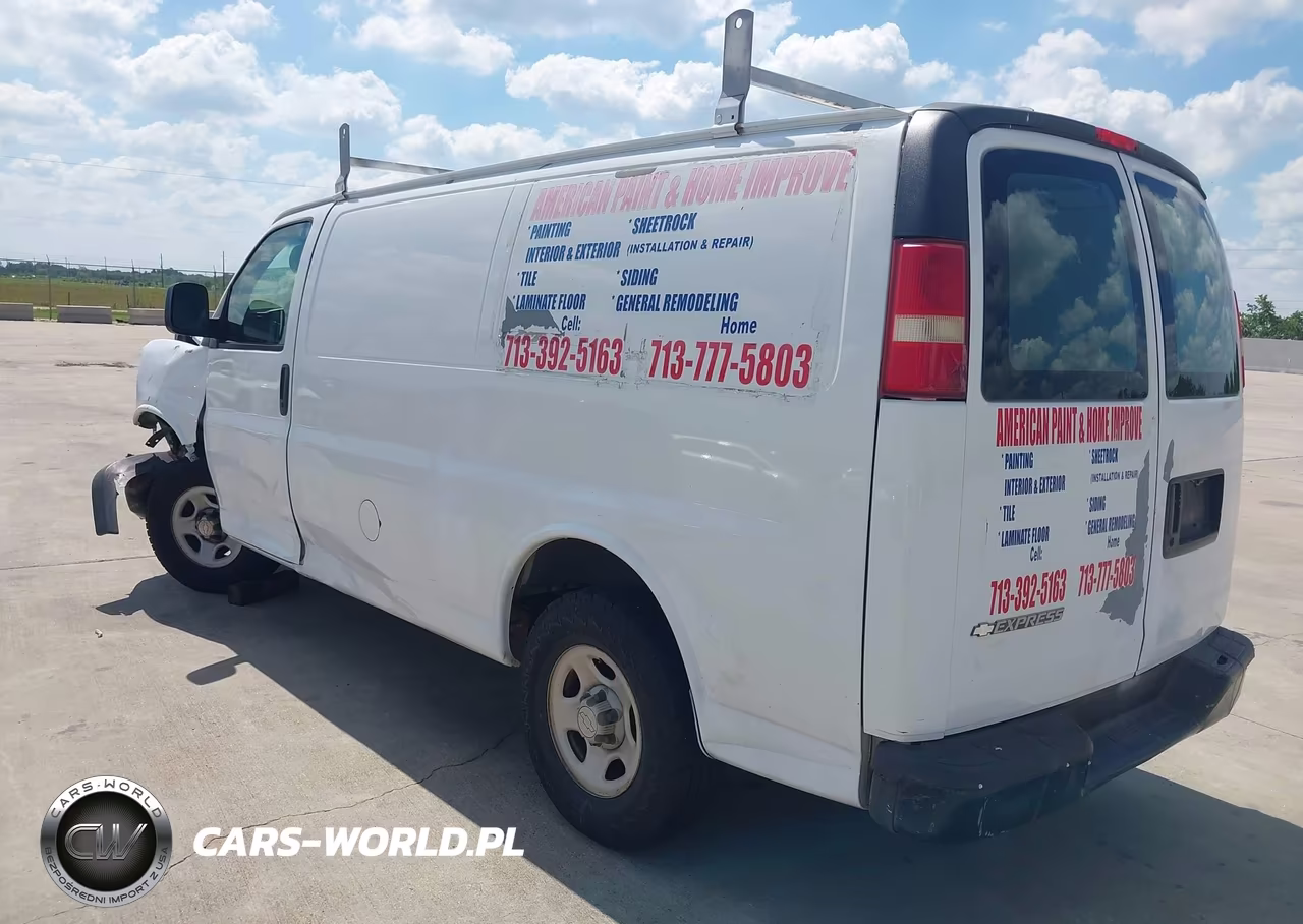 2007 Chevrolet Express Work Van VIN:1GCFG15X671101209 - 3