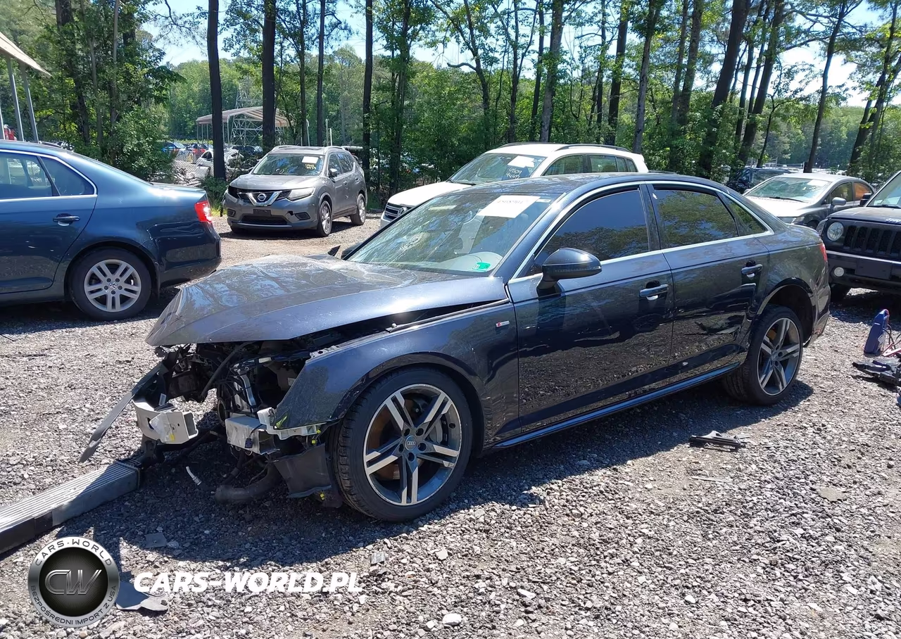 2018 Audi A4 VIN:WAUENAF42JA090218 - 2